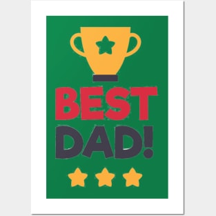 Best Dad Posters and Art
